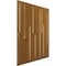 Ekena Millwork 19 5/8in. W x 19 5/8in. H Wigan EnduraWall Decorative 3D Wall Panel Covers 2.67 Sq. Ft. WP20X20WGDVG - alternate 3